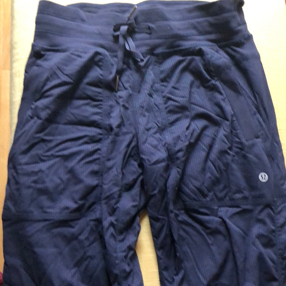 Lululemon indigo blue workout pants